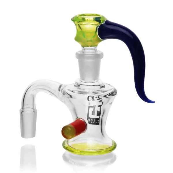 Ash Catcher Bongs Solid Horn Bowl Set Borosilicate Glass Ash Catcher Bongs Solid Horn Bowl Set Borosilicate Glass