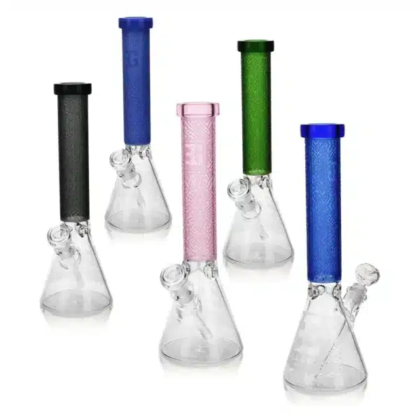 Beaker Bongs Borosilicate Glass EG-08 14inch Maze online Beaker Bongs Borosilicate Glass EG-08 14inch Maze online