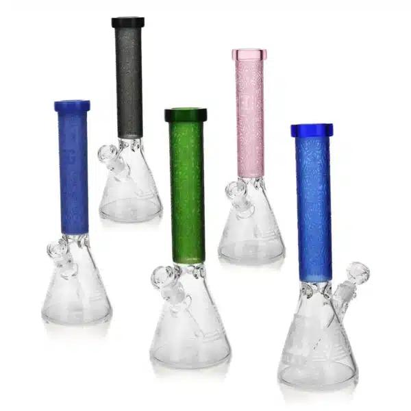 Beaker Bongs Diamond Borosilicate Glass EG-09 14Inch Shop Beaker Bongs Diamond Borosilicate Glass EG-09 14Inch Shop
