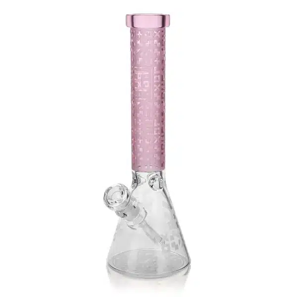 Beaker Bongs EG-02 Symbols Borosilicate Glass 7mm Buy Now