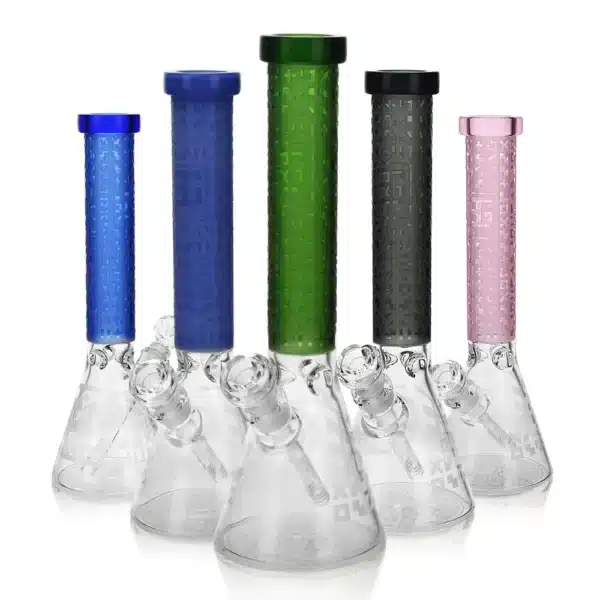 Beaker Bongs EG-02 Symbols Borosilicate Glass 7mm Buy Now