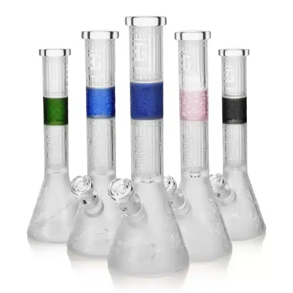Beaker Bongs EG-03 Cross Borosilicate Glass 7mm Buy Now