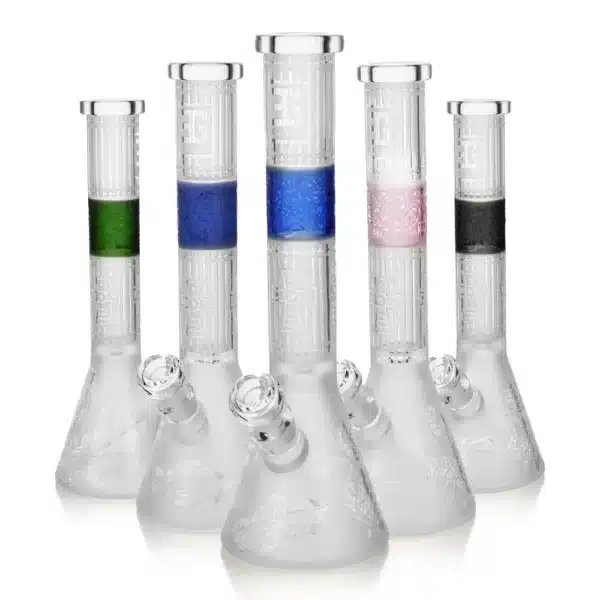 Beaker Bongs EG-03 Cross Borosilicate Glass 7mm Buy Now