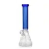 Beaker Bongs EG-06 Skull Flower Borosilicate Glass 7mm Buy