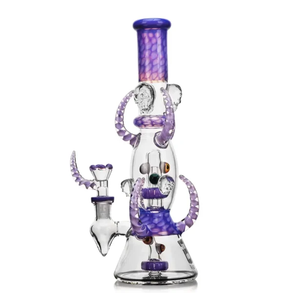 Beaker Bongs Evil Skull Eyes Beaker Pipe 11in Glass Order