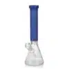Beaker Bongs Slyme Leaf Borosilicate Glass EG-05 14Inch