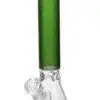 Beaker Bongs Slyme Leaf Borosilicate Glass EG-05 14Inch