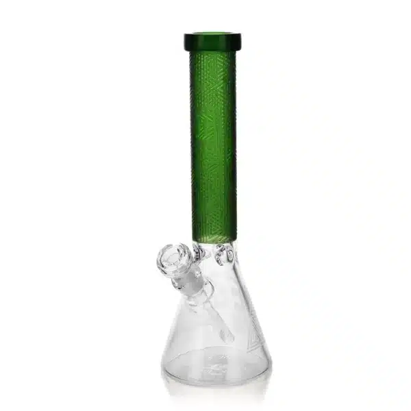 Beaker Bongs Triangle Borosilicate Glass EG-04 14Inch Shop Beaker Bongs Triangle Borosilicate Glass EG-04 14Inch Shop