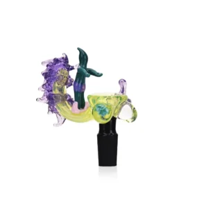 EG Surfing Handle Glass Bong Bowl