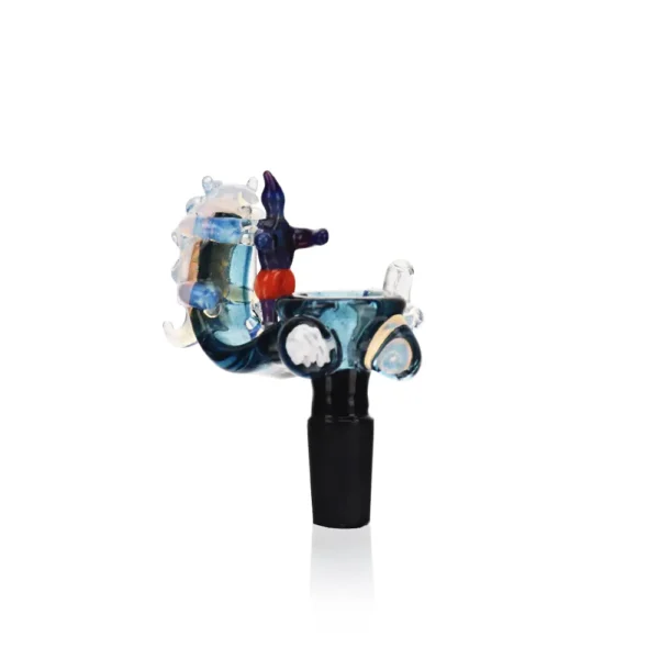 Bong Bowls & Slides Borosilicate EGB46 Surfing Handle Glass 14mm (13) EG Surfing Handle Glass Bong Bowl