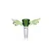 Bong Bowls & Slides Borosilicate Glass EGB48 Angel Wings Glass Bowl Bong Bowls & Slides Borosilicate Glass EGB48 Angel Wings Glass Bowl