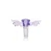 Bong Bowls & Slides Borosilicate Glass EGB48 Angel Wings Glass Bowl Bong Bowls & Slides Borosilicate Glass EGB48 Angel Wings Glass Bowl