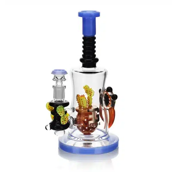 Dab Oil Rigs Borosilicate Glass Solid Cactus Curve Body