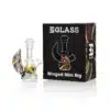 Dab Oil Rigs Colorful Winged One Piece Borosilicate Glass Dab Oil Rigs Colorful Winged One Piece Borosilicate Glass