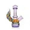 Dab Oil Rigs Colorful Winged One Piece Borosilicate Glass Dab Oil Rigs Colorful Winged One Piece Borosilicate Glass