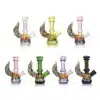 Dab Oil Rigs Colorful Winged One Piece Borosilicate Glasss (9) Dab Oil Rigs Colorful Winged One Piece Borosilicate Glass