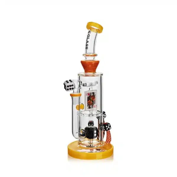 Dab Oil Rigs EG-88 Spinning Poker Face Dab Rig Glass Store Dab Oil Rigs EG-88 Spinning Poker Face Dab Rig Glass Store