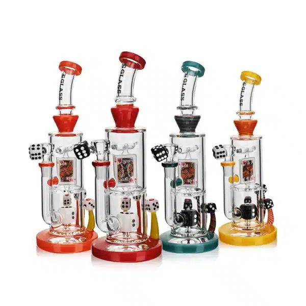 Dab Oil Rigs EG-88 Spinning Poker Face Dab Rig Glass Store Dab Oil Rigs EG-88 Spinning Poker Face Dab Rig Glass Store