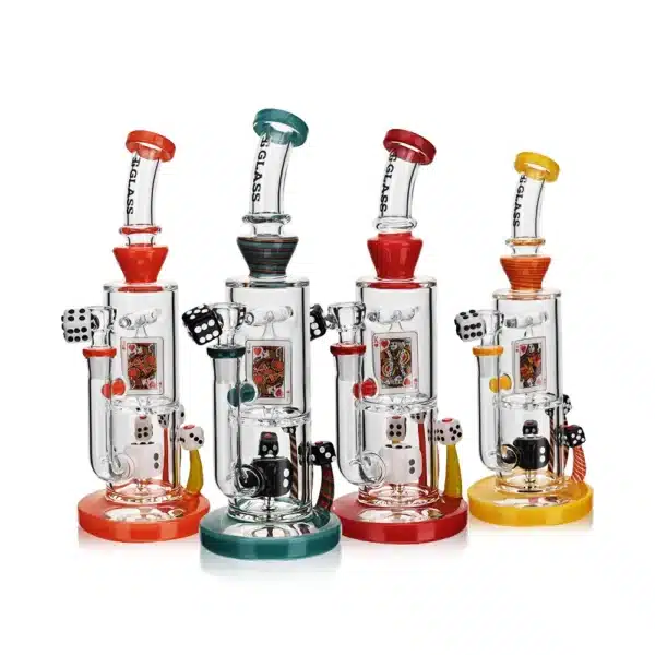 Dab Oil Rigs EG-88 Spinning Poker Face Dab Rig Glass Store Dab Oil Rigs EG-88 Spinning Poker Face Dab Rig Glass Store