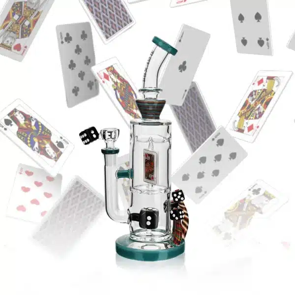 Dab Oil Rigs EG-88 Spinning Poker Face Dab Rig Glass Store Dab Oil Rigs EG-88 Spinning Poker Face Dab Rig Glass Store