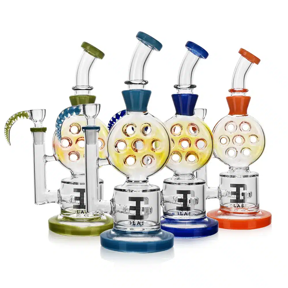 Dab Oil Rigs Glass EG-99 10Inch Classic Swiss Perc Purchase