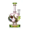 Horned Heirloom Recycler Glass Water Pipe