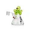 Dab Oil Rigs Mini Octopus Head 5.3 in Borosilicate Glass Top