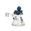 Dab Oil Rigs Mini Octopus Head 5.3 in Borosilicate Glass Top