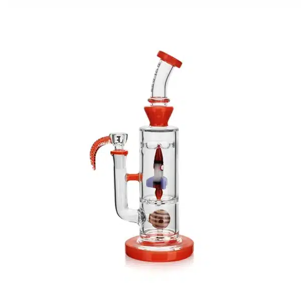 Dab Oil Rigs Spinning Spaceship Borosilicate Glass EG-89 Get