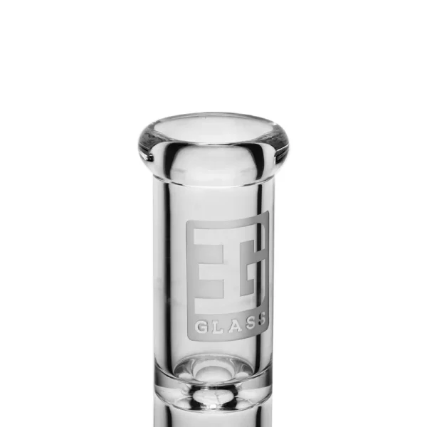 EG Glass 12 Inch Thick Clear Circle Splash Straight Tube