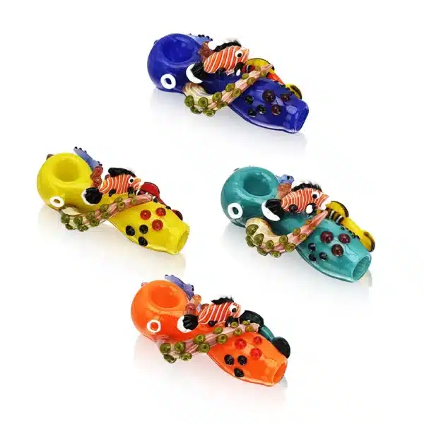 Glass Hand Pipe EGH37 Ocean USA Color Borosilicate 4.5in Buy Glass Hand Pipe EGH37 Ocean USA Color Borosilicate 4.5in Buy