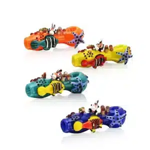 Glass Hand Pipe EGH37 Ocean USA Color Borosilicate 4.5in Buy