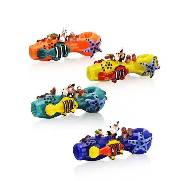 Glass Hand Pipe EGH37 Ocean USA Color Borosilicate 4.5in Buy Glass Hand Pipe EGH37 Ocean USA Color Borosilicate 4.5in Buy