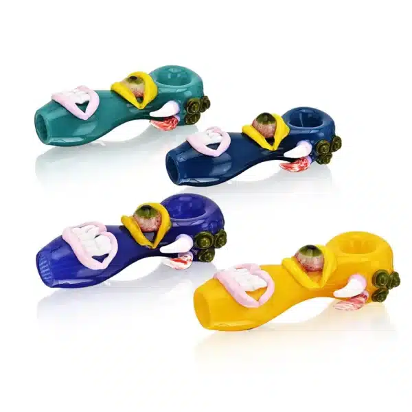 Glass Hand Pipes Borosilicate 4.5Inch Big Monster Eyeball Glass Hand Pipes Borosilicate 4.5Inch Big Monster Eyeball