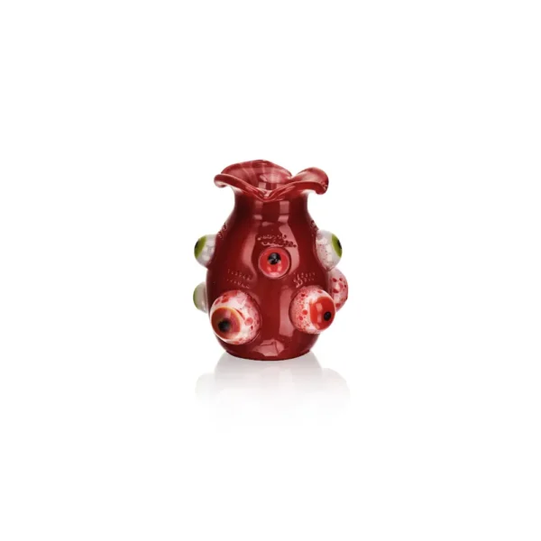 Glass Jar Bongs Borosilicate Glass 2.8Inch Monster Eyeballs (8) EG Monster Eyeballs Glass Jar