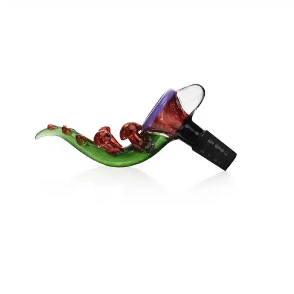 Pure Mushroom Handle Glass