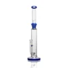 Straight Tube Bongs Borosilicate Glass 18 In Inline Perc