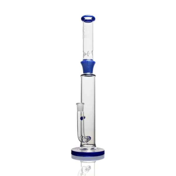 Straight Tube Bongs Borosilicate Glass 18 In Inline Perc