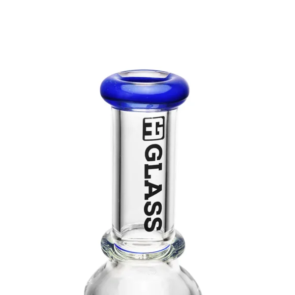 Straight Tube Bongs EG-35 Wig Wag Bullet Tube Glass 11.5 in