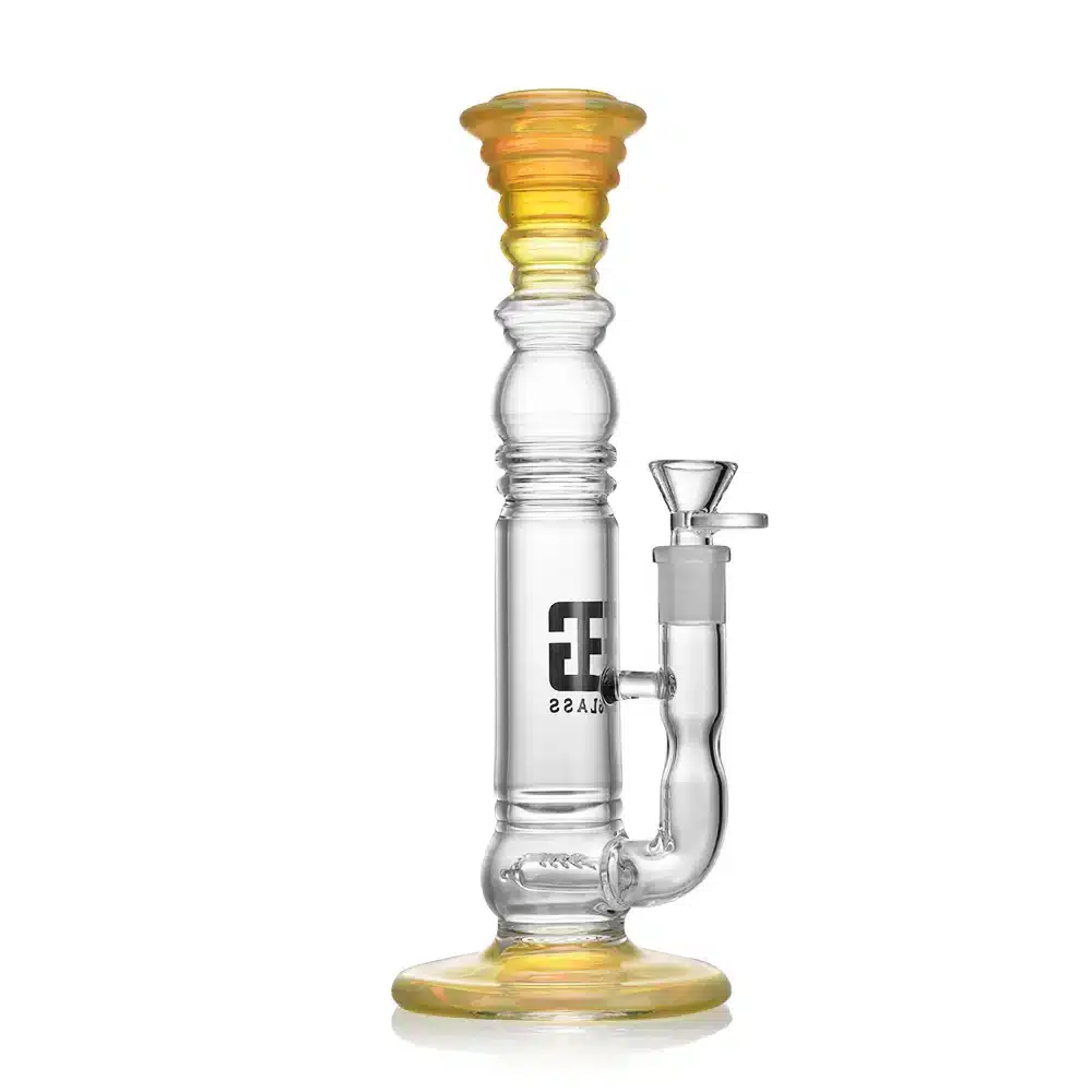 Straight Tube Bongs ES2510 Borosilicate Glass Buy Now 10.5in