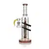 Straight Tube Bongs Glass 11.5In Dual Bullet Water Tube