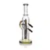 Straight Tube Bongs Glass 11.5In Dual Bullet Water Tube