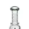 Straight Tube Bongs Glass 11.5In Dual Bullet Water Tube