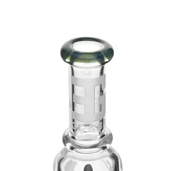 Straight Tube Bongs Glass 11.5In Dual Bullet Water Tube