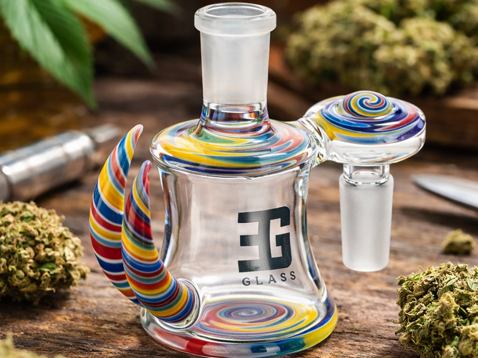 Venta de vaso de doble uso para flower y dabbing de la forma correcta