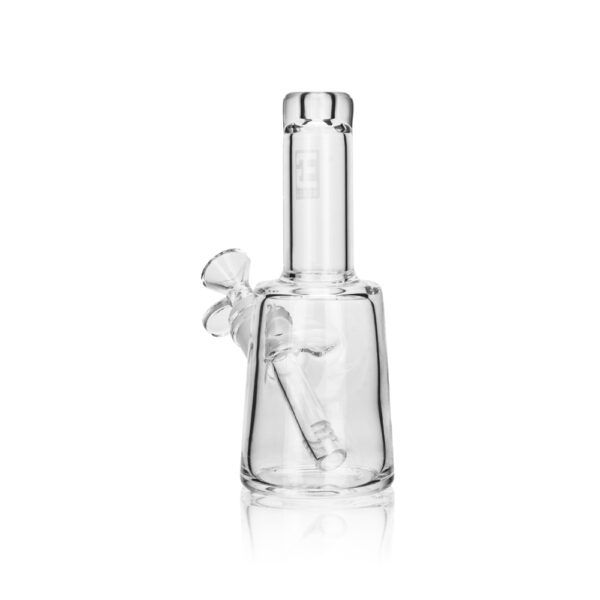 Pipa de agua Bong de vidrio transparente