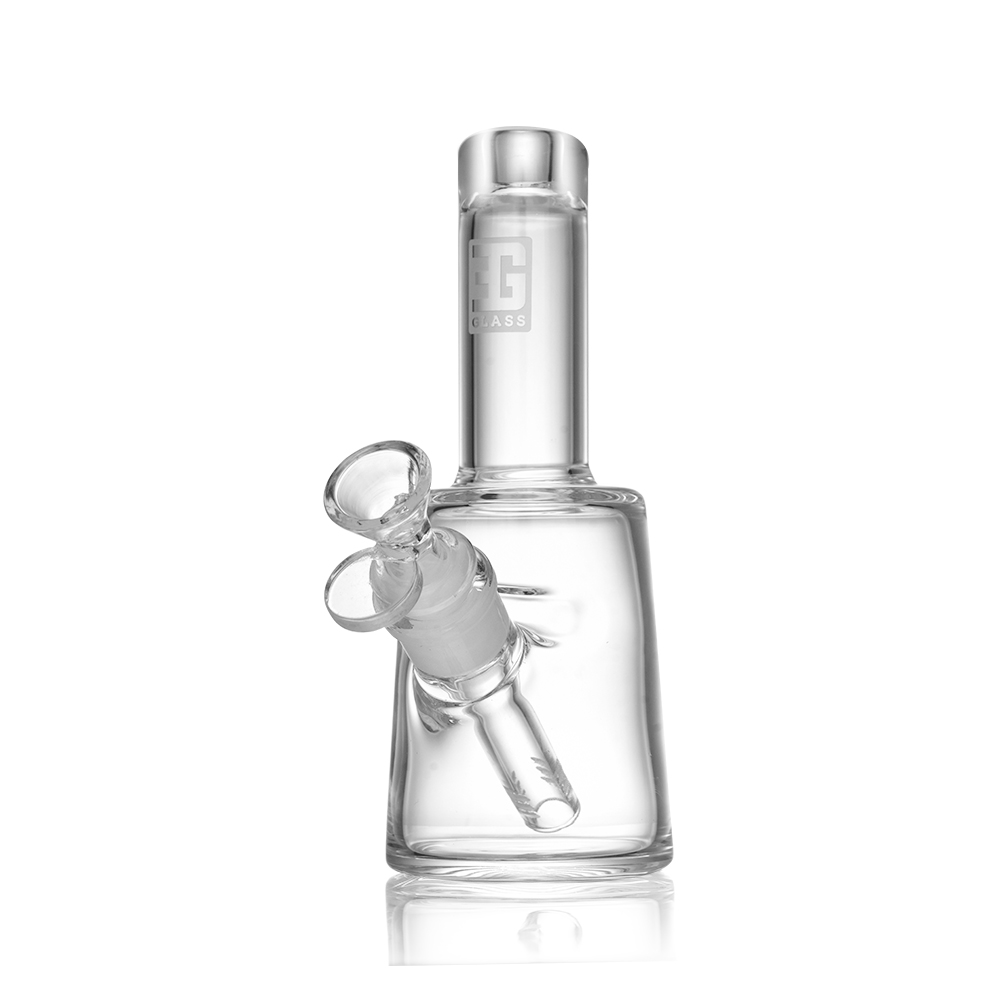 Bongo de vidro transparente para cachimbo de água