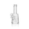 Pipa de agua Bong de vidrio transparente