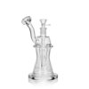 Clear Glass Bong Water Pipe Dab Rig