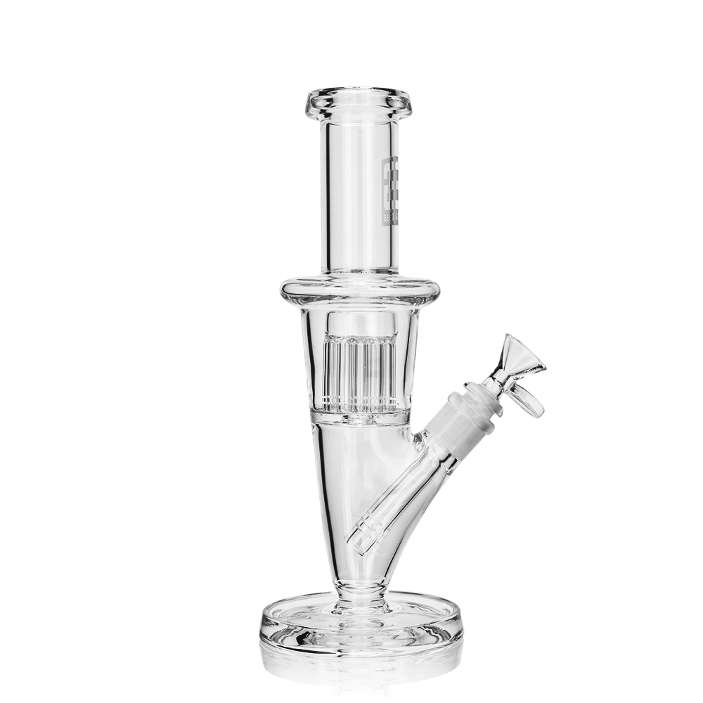 Cachimbo de água com coador de vidro transparente